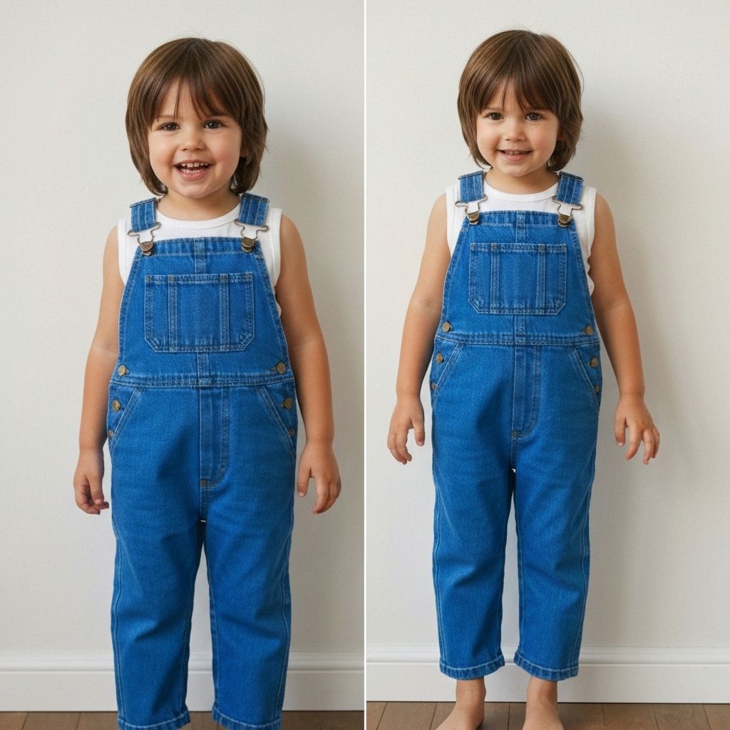Denim Overalls